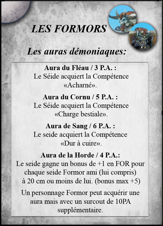 Auras Démoniaques